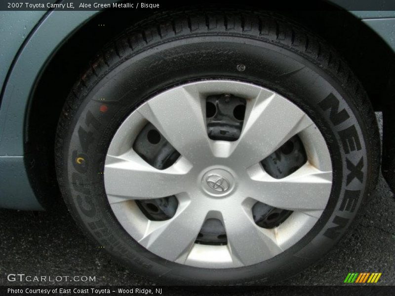 Aloe Green Metallic / Bisque 2007 Toyota Camry LE