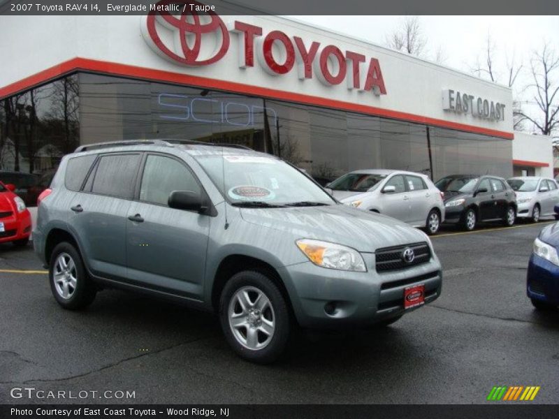 Everglade Metallic / Taupe 2007 Toyota RAV4 I4