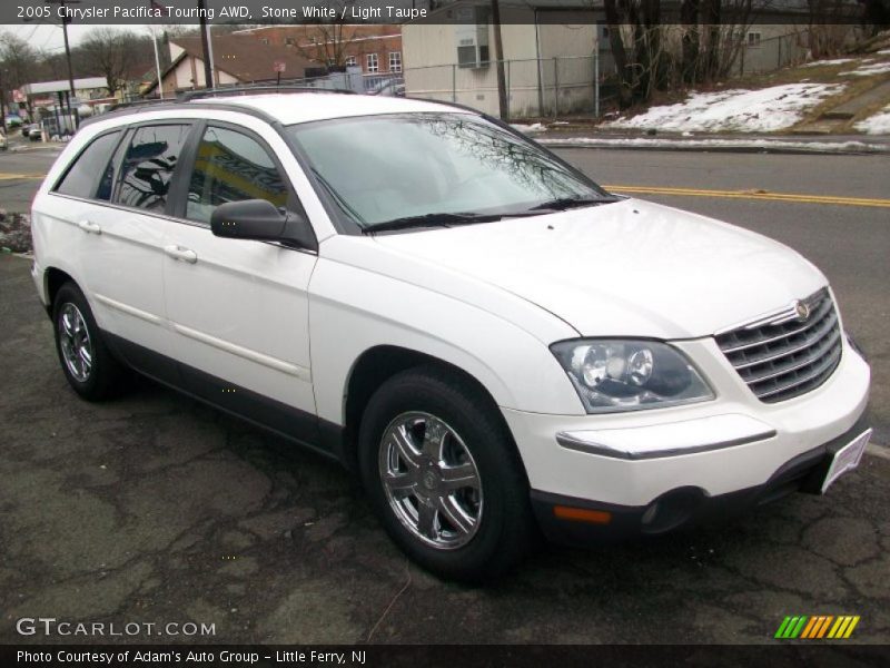Stone White / Light Taupe 2005 Chrysler Pacifica Touring AWD