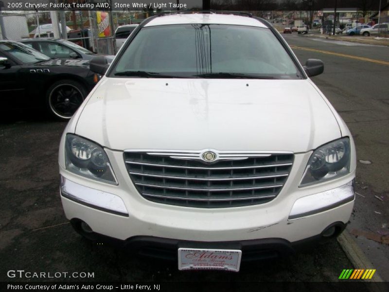 Stone White / Light Taupe 2005 Chrysler Pacifica Touring AWD