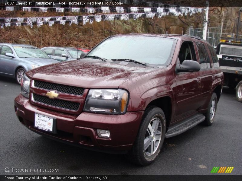 Bordeaux Red Metallic / Ebony 2007 Chevrolet TrailBlazer LT 4x4