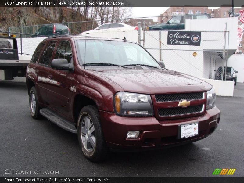 Bordeaux Red Metallic / Ebony 2007 Chevrolet TrailBlazer LT 4x4