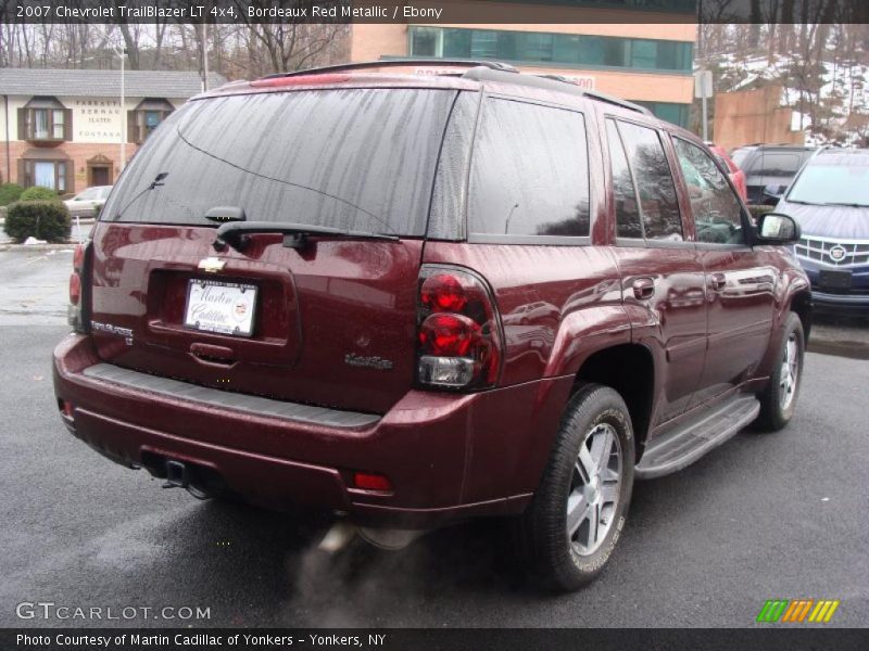 Bordeaux Red Metallic / Ebony 2007 Chevrolet TrailBlazer LT 4x4