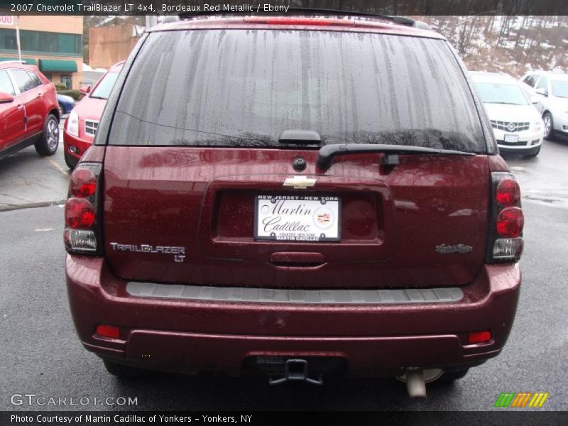 Bordeaux Red Metallic / Ebony 2007 Chevrolet TrailBlazer LT 4x4