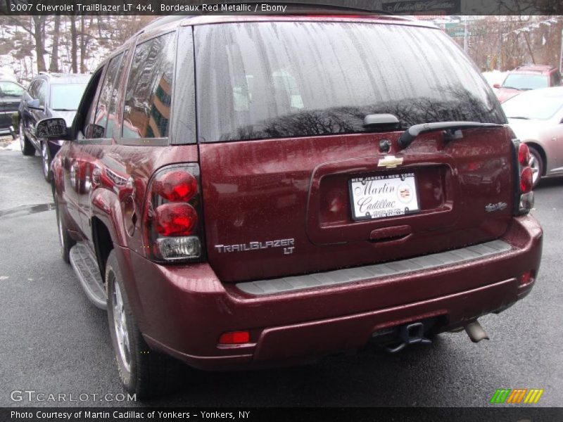 Bordeaux Red Metallic / Ebony 2007 Chevrolet TrailBlazer LT 4x4