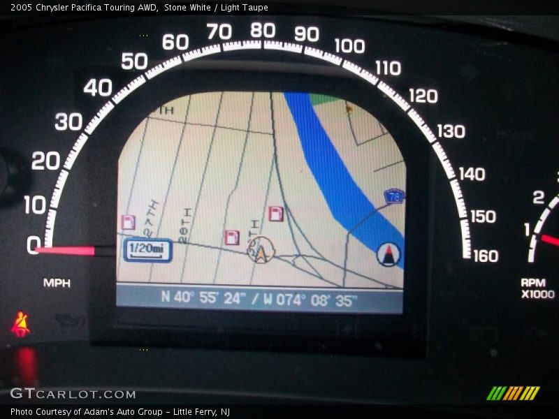 Stone White / Light Taupe 2005 Chrysler Pacifica Touring AWD
