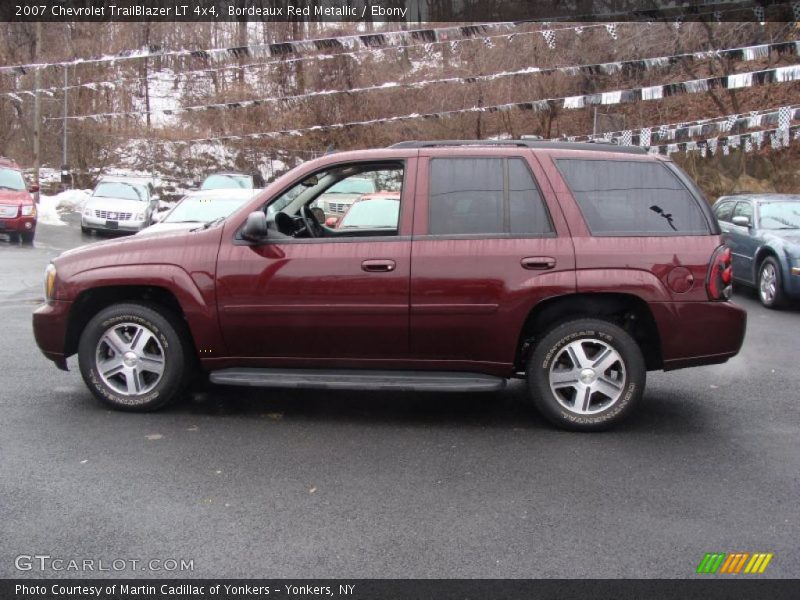Bordeaux Red Metallic / Ebony 2007 Chevrolet TrailBlazer LT 4x4