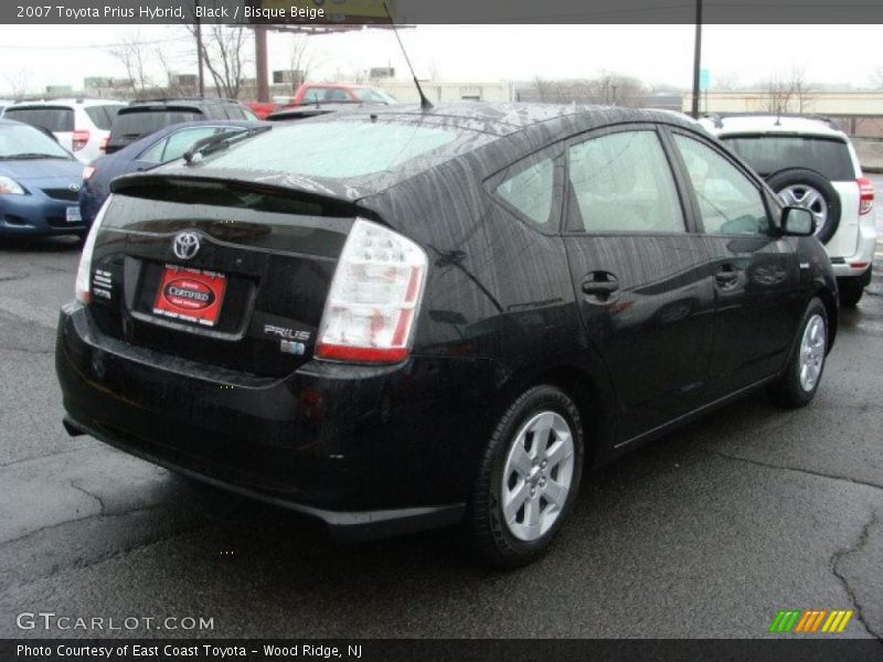 Black / Bisque Beige 2007 Toyota Prius Hybrid