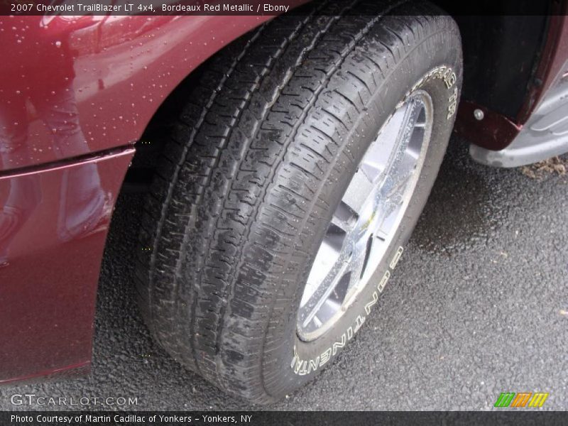 Bordeaux Red Metallic / Ebony 2007 Chevrolet TrailBlazer LT 4x4