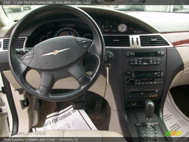 Stone White / Light Taupe 2005 Chrysler Pacifica Touring AWD