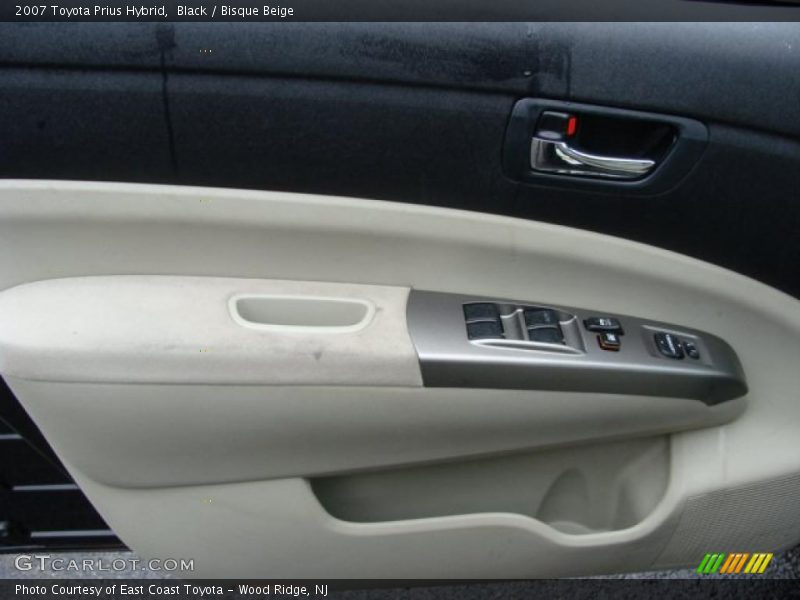 Black / Bisque Beige 2007 Toyota Prius Hybrid