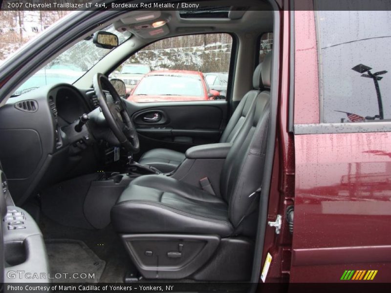 Bordeaux Red Metallic / Ebony 2007 Chevrolet TrailBlazer LT 4x4