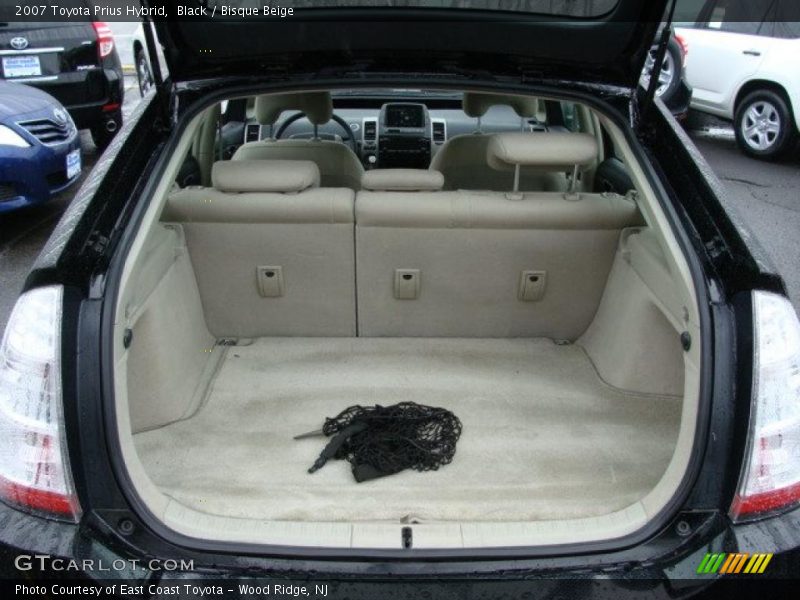 Black / Bisque Beige 2007 Toyota Prius Hybrid