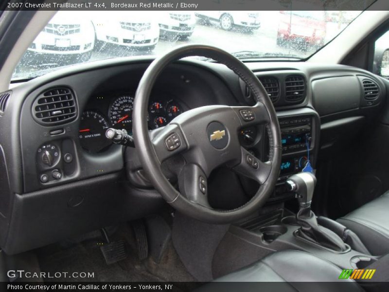 Bordeaux Red Metallic / Ebony 2007 Chevrolet TrailBlazer LT 4x4