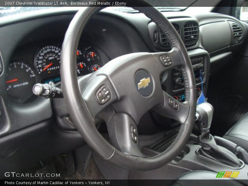 Bordeaux Red Metallic / Ebony 2007 Chevrolet TrailBlazer LT 4x4
