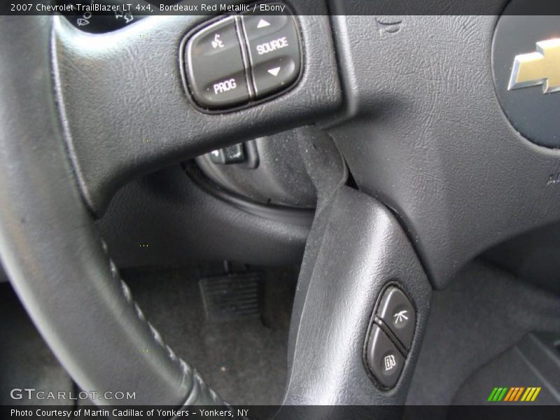 Bordeaux Red Metallic / Ebony 2007 Chevrolet TrailBlazer LT 4x4