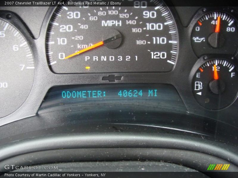 Bordeaux Red Metallic / Ebony 2007 Chevrolet TrailBlazer LT 4x4