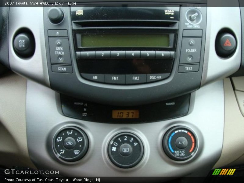 Black / Taupe 2007 Toyota RAV4 4WD