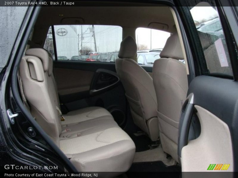 Black / Taupe 2007 Toyota RAV4 4WD