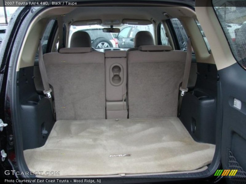 Black / Taupe 2007 Toyota RAV4 4WD