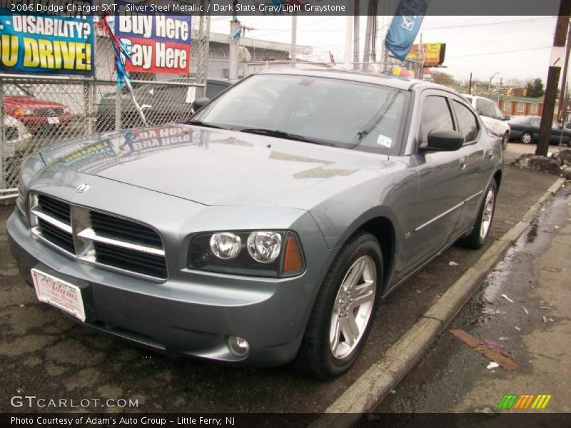 Silver Steel Metallic / Dark Slate Gray/Light Graystone 2006 Dodge Charger SXT