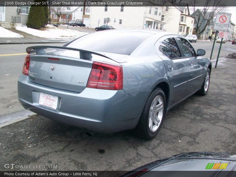 Silver Steel Metallic / Dark Slate Gray/Light Graystone 2006 Dodge Charger SXT