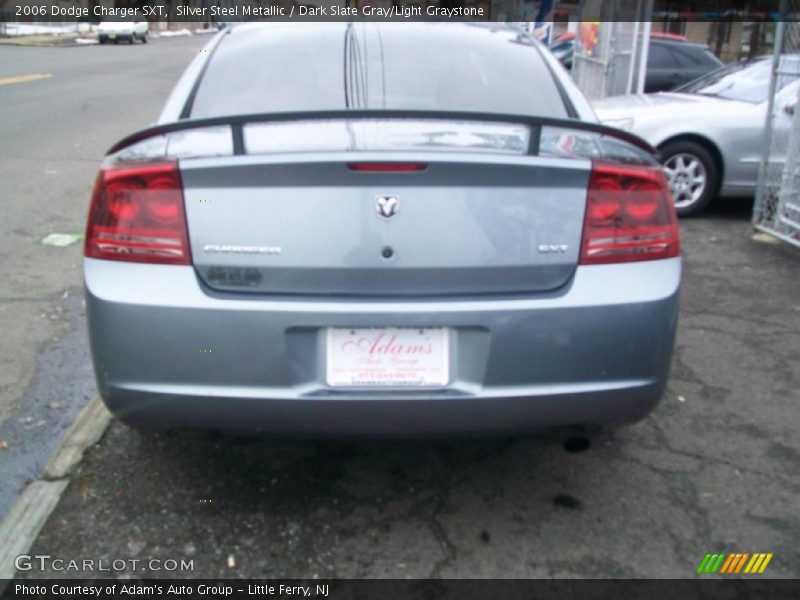 Silver Steel Metallic / Dark Slate Gray/Light Graystone 2006 Dodge Charger SXT
