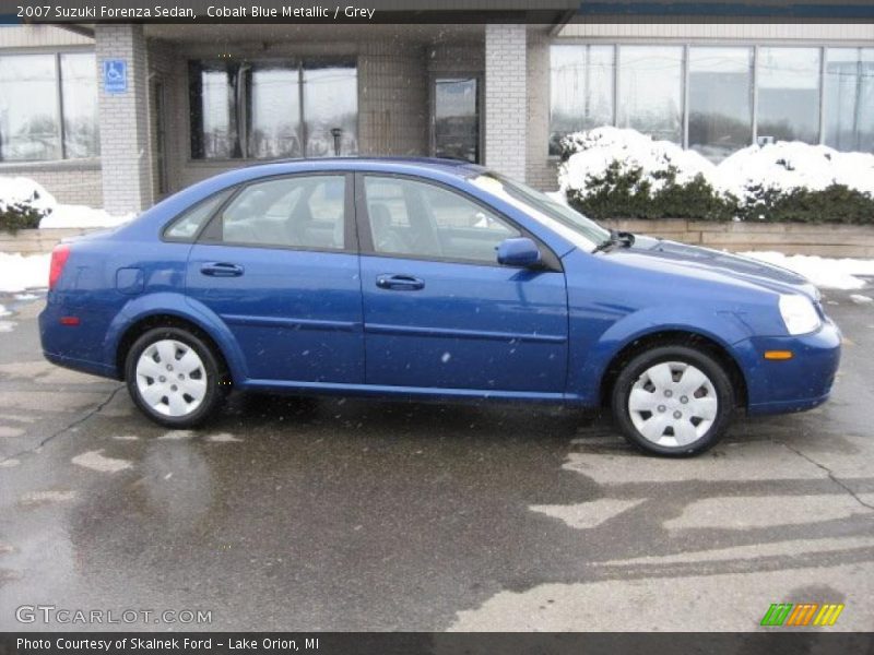 Cobalt Blue Metallic / Grey 2007 Suzuki Forenza Sedan