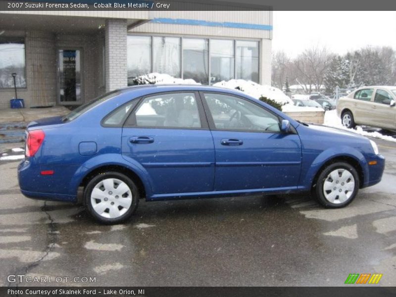 Cobalt Blue Metallic / Grey 2007 Suzuki Forenza Sedan