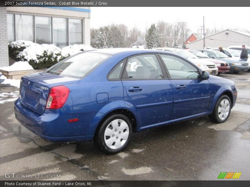Cobalt Blue Metallic / Grey 2007 Suzuki Forenza Sedan