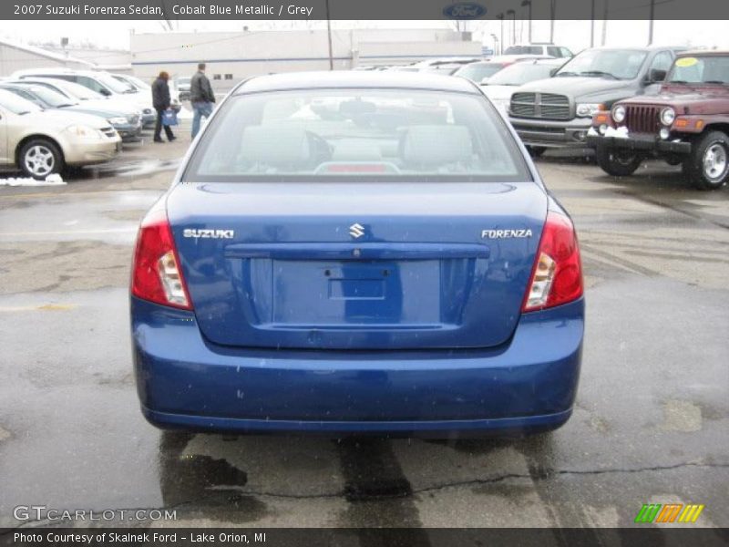 Cobalt Blue Metallic / Grey 2007 Suzuki Forenza Sedan