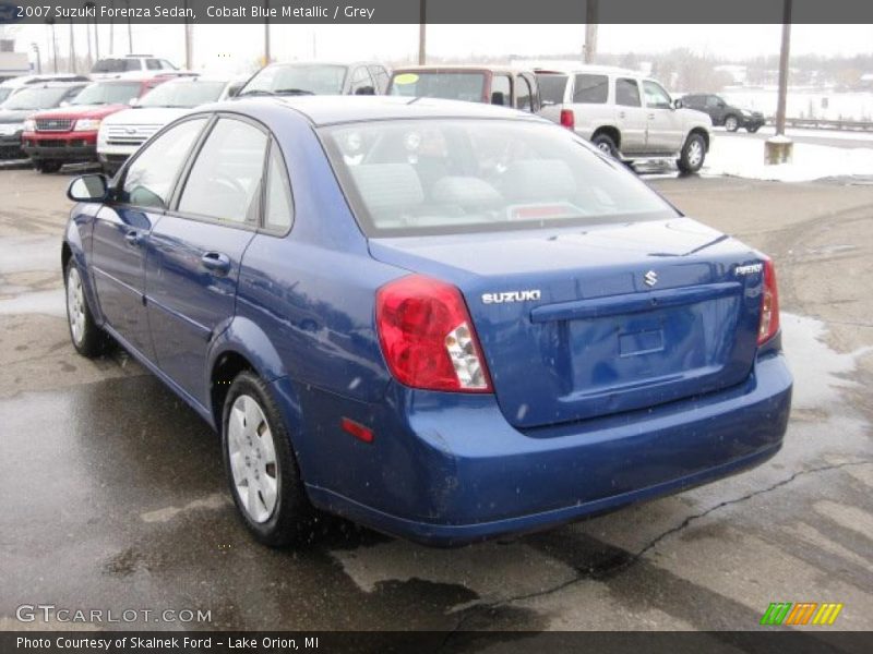 Cobalt Blue Metallic / Grey 2007 Suzuki Forenza Sedan