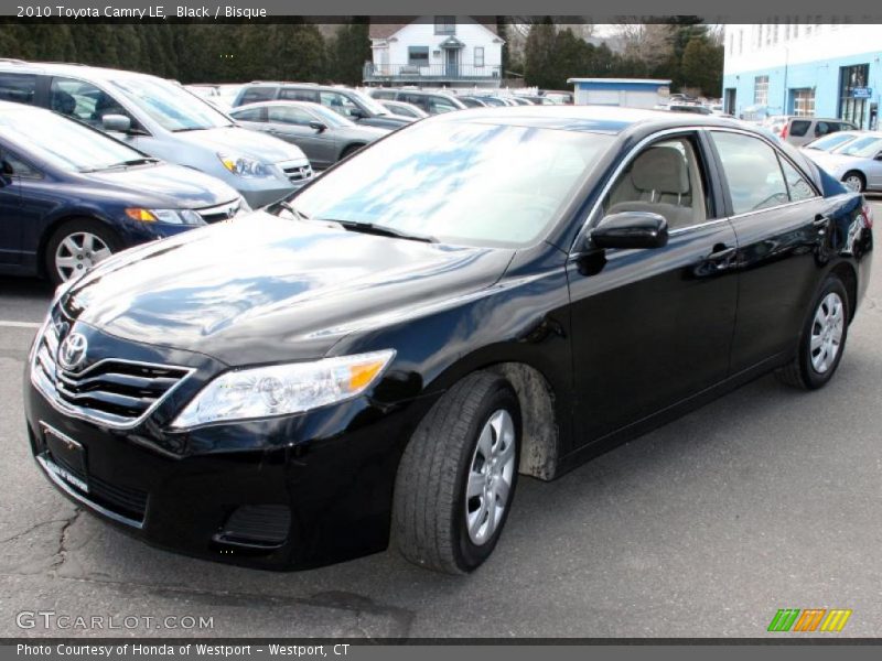 Black / Bisque 2010 Toyota Camry LE