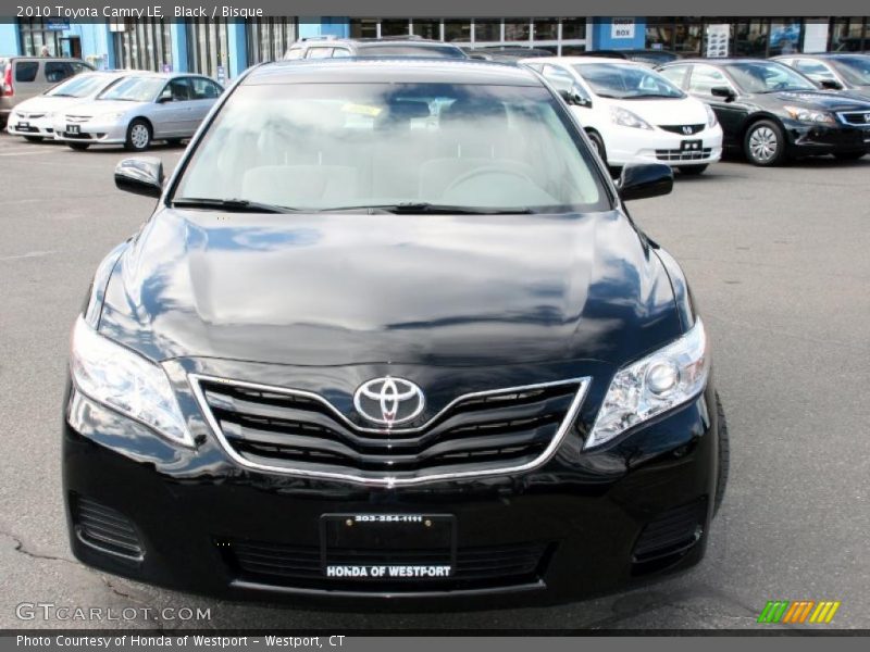 Black / Bisque 2010 Toyota Camry LE