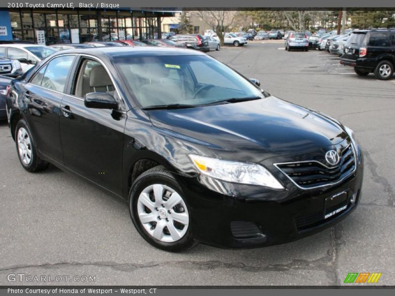 Black / Bisque 2010 Toyota Camry LE