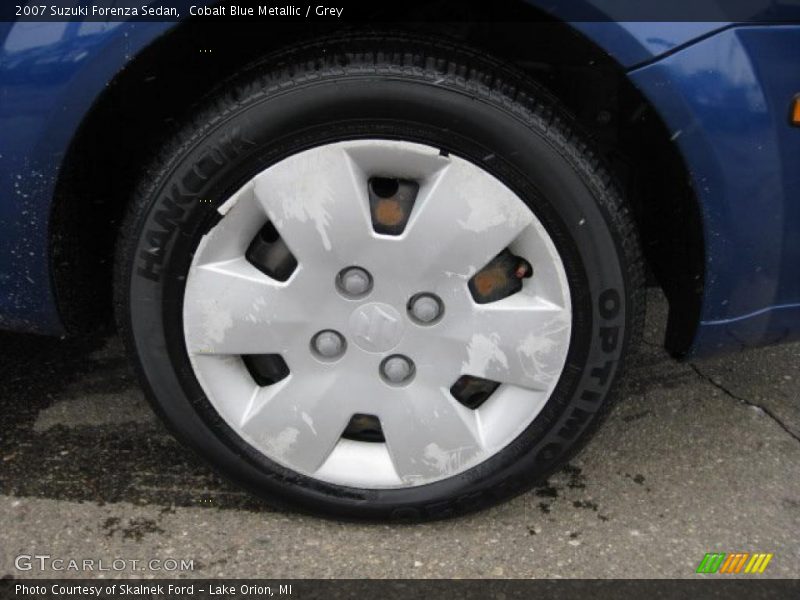 Cobalt Blue Metallic / Grey 2007 Suzuki Forenza Sedan