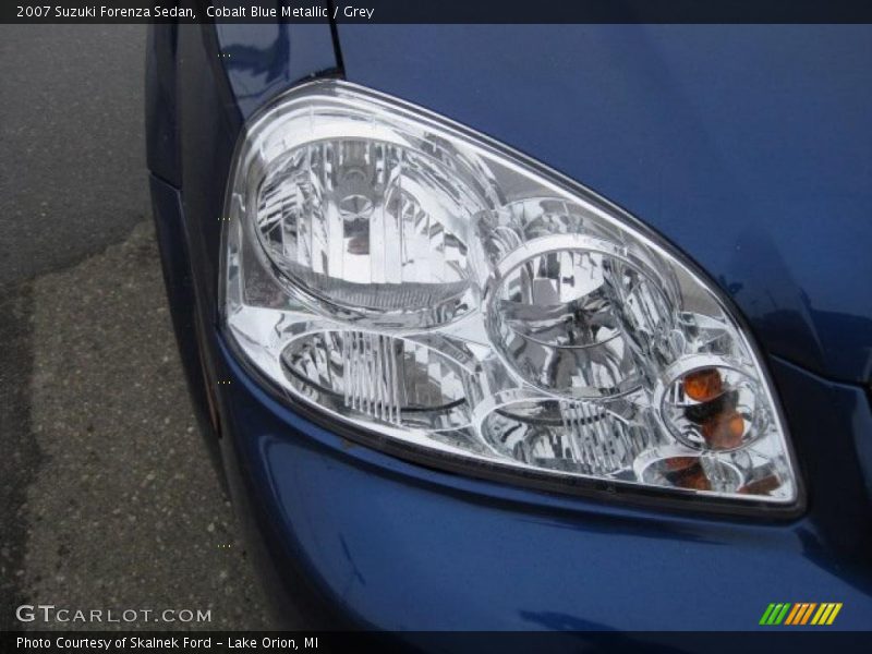 Cobalt Blue Metallic / Grey 2007 Suzuki Forenza Sedan