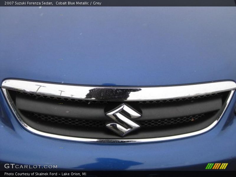 Cobalt Blue Metallic / Grey 2007 Suzuki Forenza Sedan