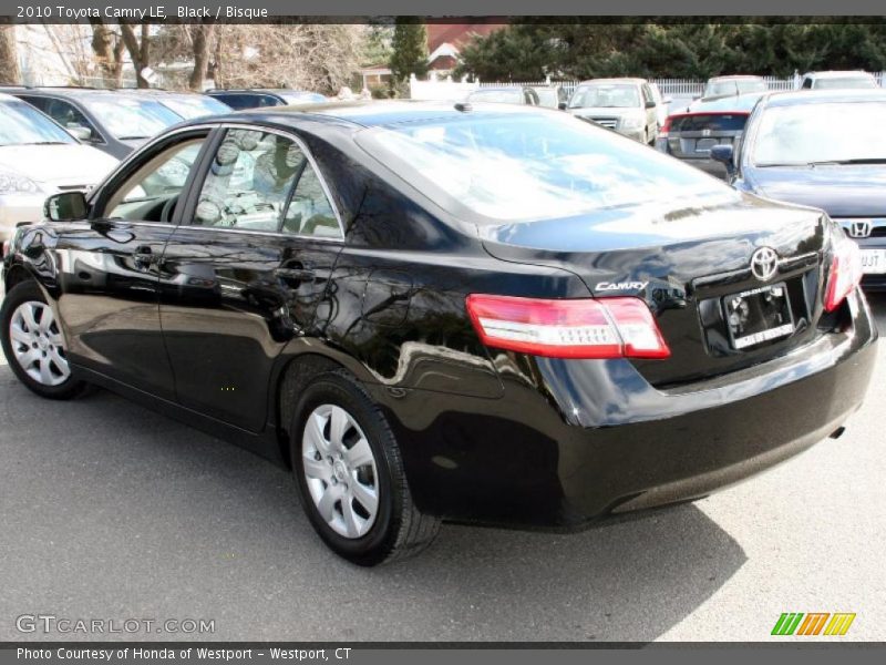 Black / Bisque 2010 Toyota Camry LE