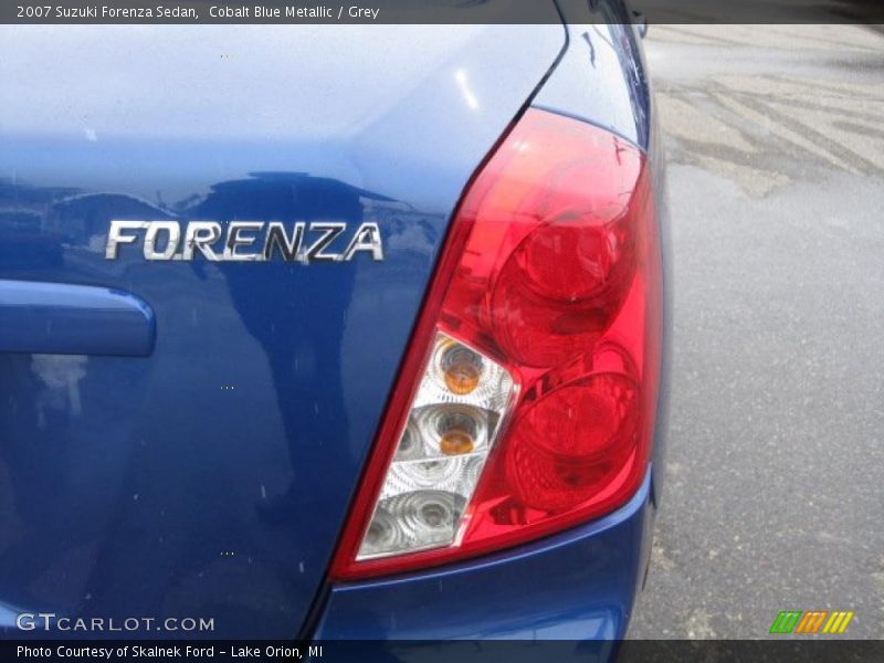Cobalt Blue Metallic / Grey 2007 Suzuki Forenza Sedan