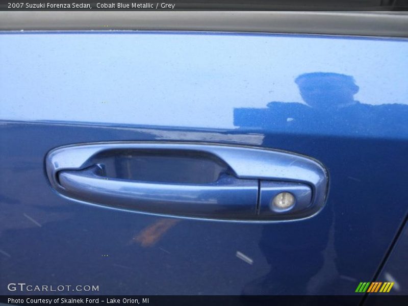 Cobalt Blue Metallic / Grey 2007 Suzuki Forenza Sedan