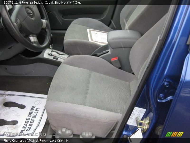 Cobalt Blue Metallic / Grey 2007 Suzuki Forenza Sedan