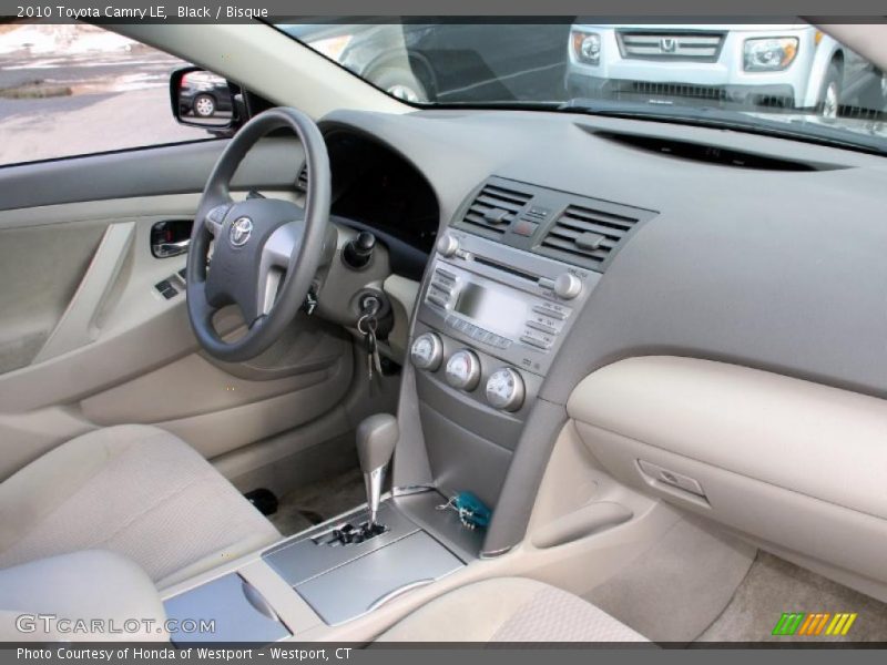 Black / Bisque 2010 Toyota Camry LE