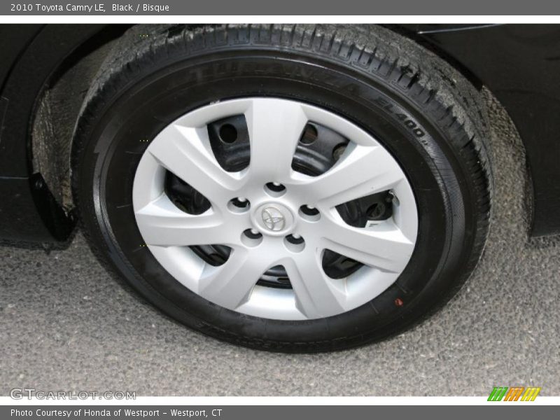 Black / Bisque 2010 Toyota Camry LE