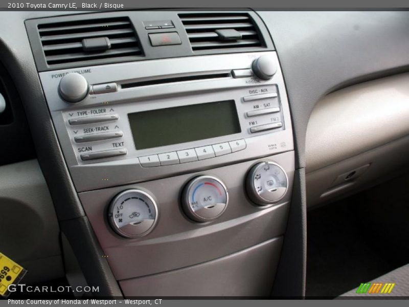 Black / Bisque 2010 Toyota Camry LE