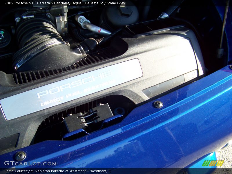 New Direct Fuel Injection 3.8L 911 Engine. - 2009 Porsche 911 Carrera S Cabriolet