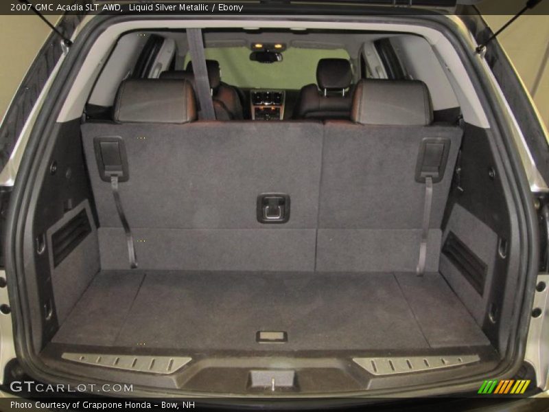 Liquid Silver Metallic / Ebony 2007 GMC Acadia SLT AWD