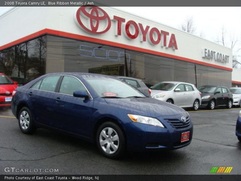 Blue Ribbon Metallic / Ash 2008 Toyota Camry LE