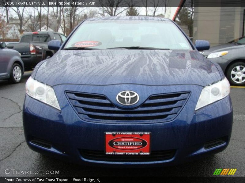Blue Ribbon Metallic / Ash 2008 Toyota Camry LE