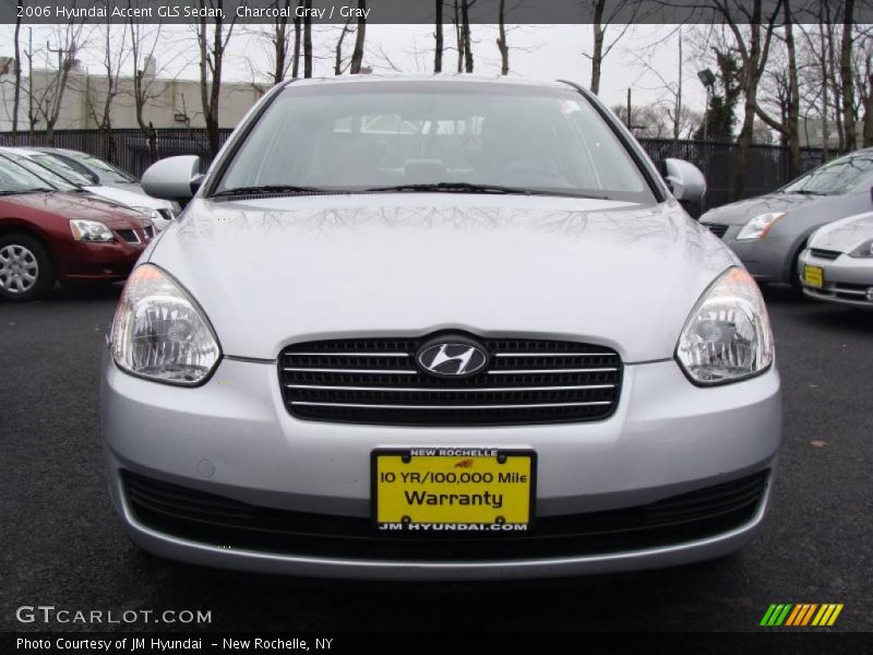 Charcoal Gray / Gray 2006 Hyundai Accent GLS Sedan